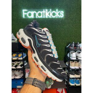 Nike Air Max Plus Mens Size 11.5‎ Shoes Black Orange Gray Sneakers CZ1651-001